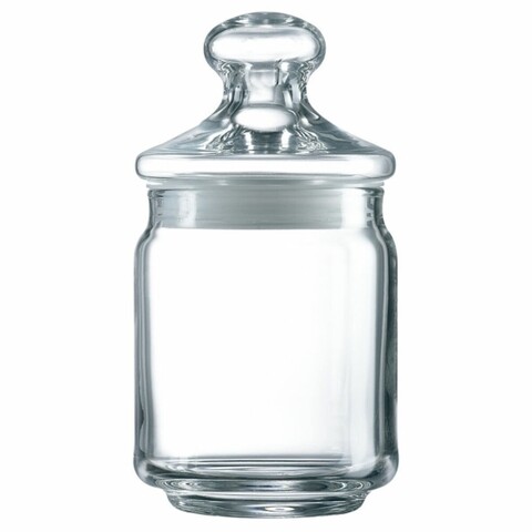 Recipient depozitare, Luminarc, Club, 0.28 L, sticla, transparent