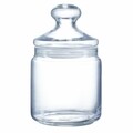 Recipient depozitare, Luminarc, Club, 0.75 L, sticla, transparent