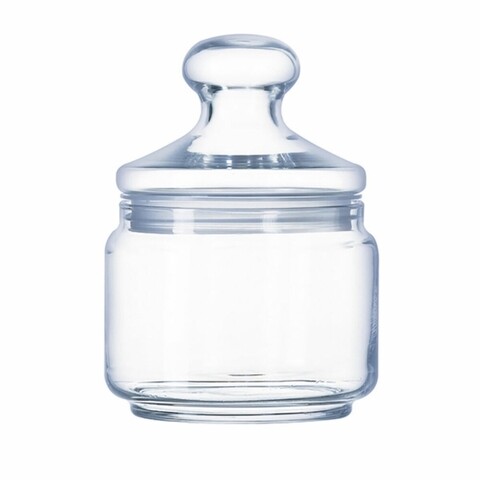 Recipient depozitare, Luminarc, Club, 0.5 L, sticla, transparent