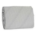 Cuvertura de pat Waves Quilt, Gift Decor, 180 x 260 cm, amestec bumbac, gri
