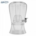 Dispenser pentru bauturi cu recipient pentru gheata, Ice Cold, Heinner, 8 l, plastic, transparent