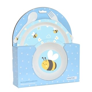 22.5x26x5.5 cm, Set de masa pentru copii 4 piese