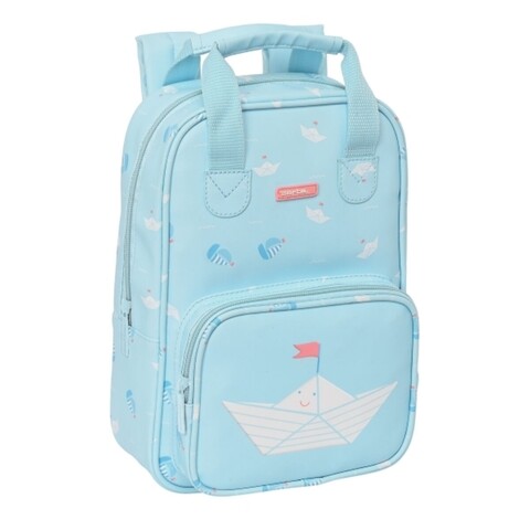 Rucsac pentru copii, Safta, Ship, 20 x 28 x 8 cm, poliester, multicolor