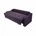 Canapea extensibila Venice, 232x95x93 cm, cu lada de depozitare, Ametist