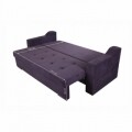 Canapea extensibila Venice, 232x95x93 cm, cu lada de depozitare, Ametist