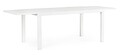 Hilde Kihúzható kerti asztal, Bizzotto, 160-240 x 90 x 75 cm, alumínium, fehér