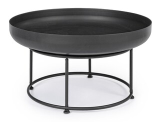 Negru, Ø80 x 44 cm