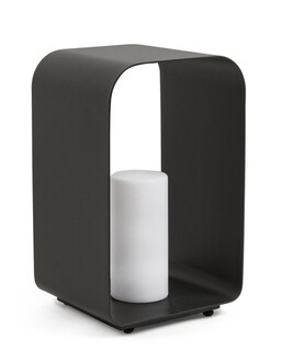 Gri carbune, Lampa 28 x 28 x 45 cm
