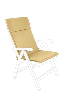 50x120 cm, Galben mustar, Perna scaun