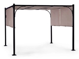 Antracit szürke/Szürke, Pavilon 3x3 m