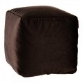 Taburet Gift Decor, Pouffe, 30 x 30 x 30 cm, poliester/polistiren, gri