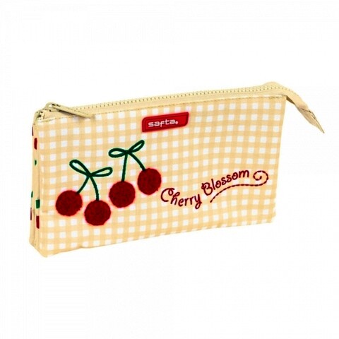 Penar triplu, Safta, Cherry, 22 x 12 x 3 cm, poliester, multicolor
