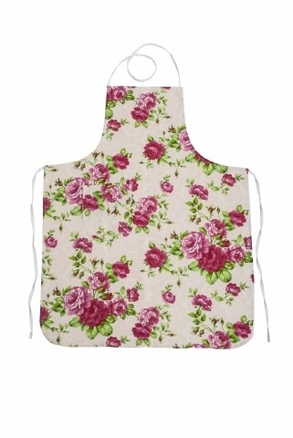 Sort de bucatarie, 100% bumbac, Pink Flower