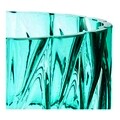 Vaza Emerson, Gift Decor, Ø13 x 26.5 cm, sticla, turcoaz