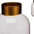 Vaza Smooth, Gift Decor, Ø14.5 x 29.5 cm, sticla, roz/auriu