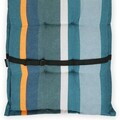 Възглавница за шезлонг, Stripe Green, L.200 l.60 cm, полиестер, многоцветна