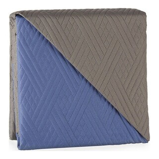 240x260 cm, Gri/Albastru