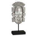 Decoratiune Indian Man, Gift Decor, 17.5 x 10.5 x 36 cm, polirasina, argintiu