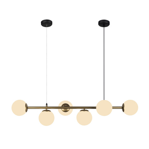 Candelabru, Squid Lighting, Owl, 124 x 34 x 120 cm, fier/sticla, alb/auriu