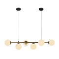 Candelabru, Squid Lighting, Owl, 124 x 34 x 120 cm, fier/sticla, alb/auriu