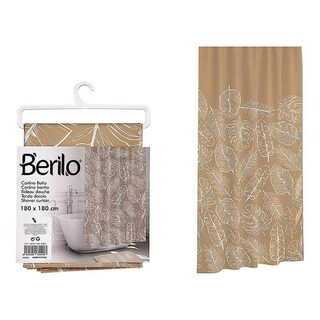 180x180 cm, Bej, Perdea de dus