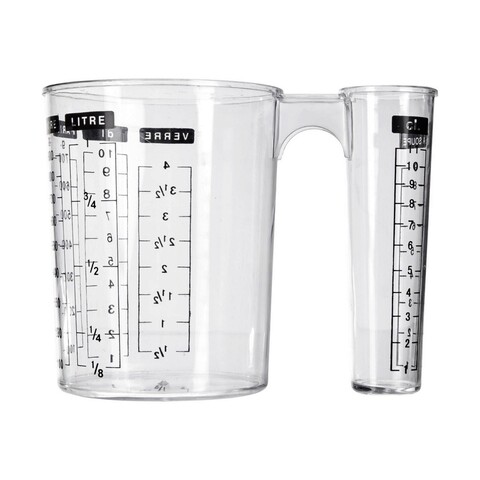 Cana pentru masurat Double, 5five, 1 L, polipropilena