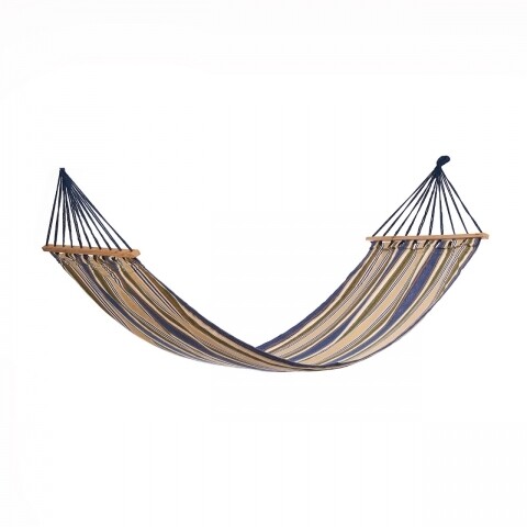 Hamac Brown cu bare de lemn, 200x80 cm, Heinner