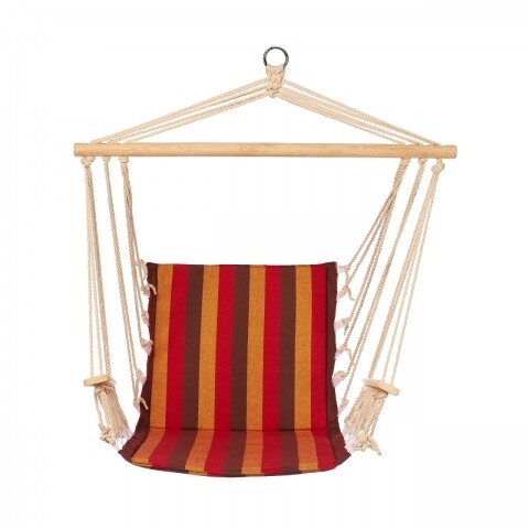 Hamac tip scaun Red & Brown, 86x52 cm, Heinner