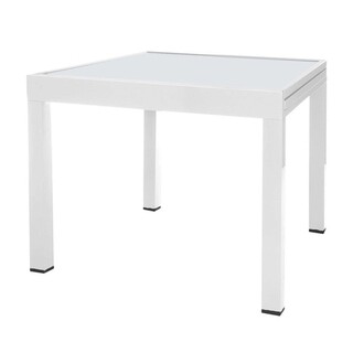 Fehér, Kihúzható asztal 80-160 cm