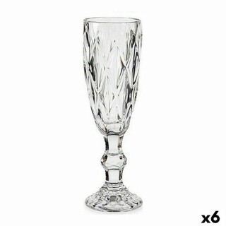 Transparent, Set 6 pahare sampanie