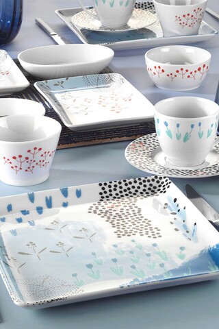 Serviciu de masa breakfast 32 piese TAN32KH60012076, Kutahya Porselen, portelan, multicolor