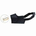 Botnita pentru caini, Gloria Muzzle, marime 4 (21.5 cm), nailon, negru