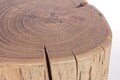 Taburet Artur, Bizzotto, 35x33x41 cm, lemn de salcam/otel, natural