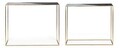 Set 2 console Desur, Bizzotto, 100 x 28 x 80 cm, otel, finisaj emailat