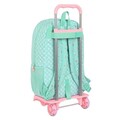 Ghiozdan cu roti, Glow Lab, Pepa, 30 x 46 x 14 cm, 14 L, poliester/plastic, multicolor