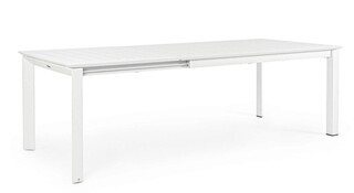 Fehér, Asztal 160-240 x 100 cm