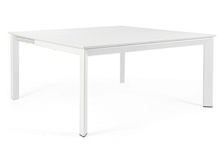 Fehér, Asztal 160 x 110/160 cm