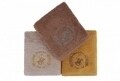 Set 3 prosoape de maini Beverly Hills Polo Club, 50x90 cm, 100% bumbac, Rock/Light Brown/Mustard
