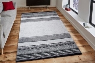 80x150 cm, Gri/Negru