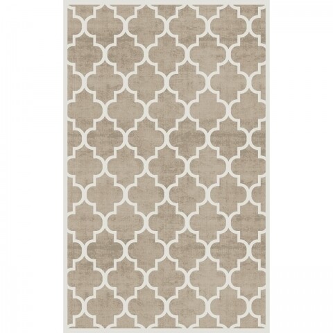 Covor rezistent CM 04 - Beige, Light Beige , 120x170 cm