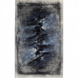 80x300 cm, Gri/Albastru