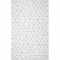 Covor rezistent LG 02 - White, Silver, 160x230 cm