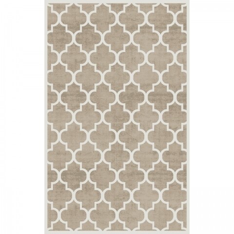 Covor rezistent CM 04 - Beige, Light Beige , 160x230 cm