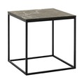 Masuta, Adore, Shp-950-Qq-1, 50x52x50 cm, PAL, Negru / Marmură
