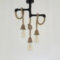 Candelabru All Design, metal, 40x50 cm, E27, 40 W, Black