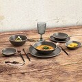 Set 12 linguri pentru cafea, Bidasoa, Gio, 13.1 cm, metal/inox, auriu/negru