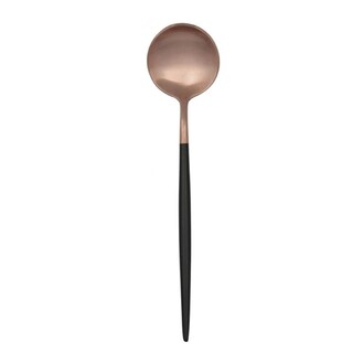 Auriu/Negru, Set 12 linguri