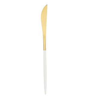 Auriu/Alb, Set 12 cutite