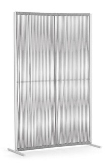 Alb/Gri, 120 x 30 x 180 cm