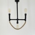 Candelabru All Design, metal, 55x40x65 cm, Anchor Black